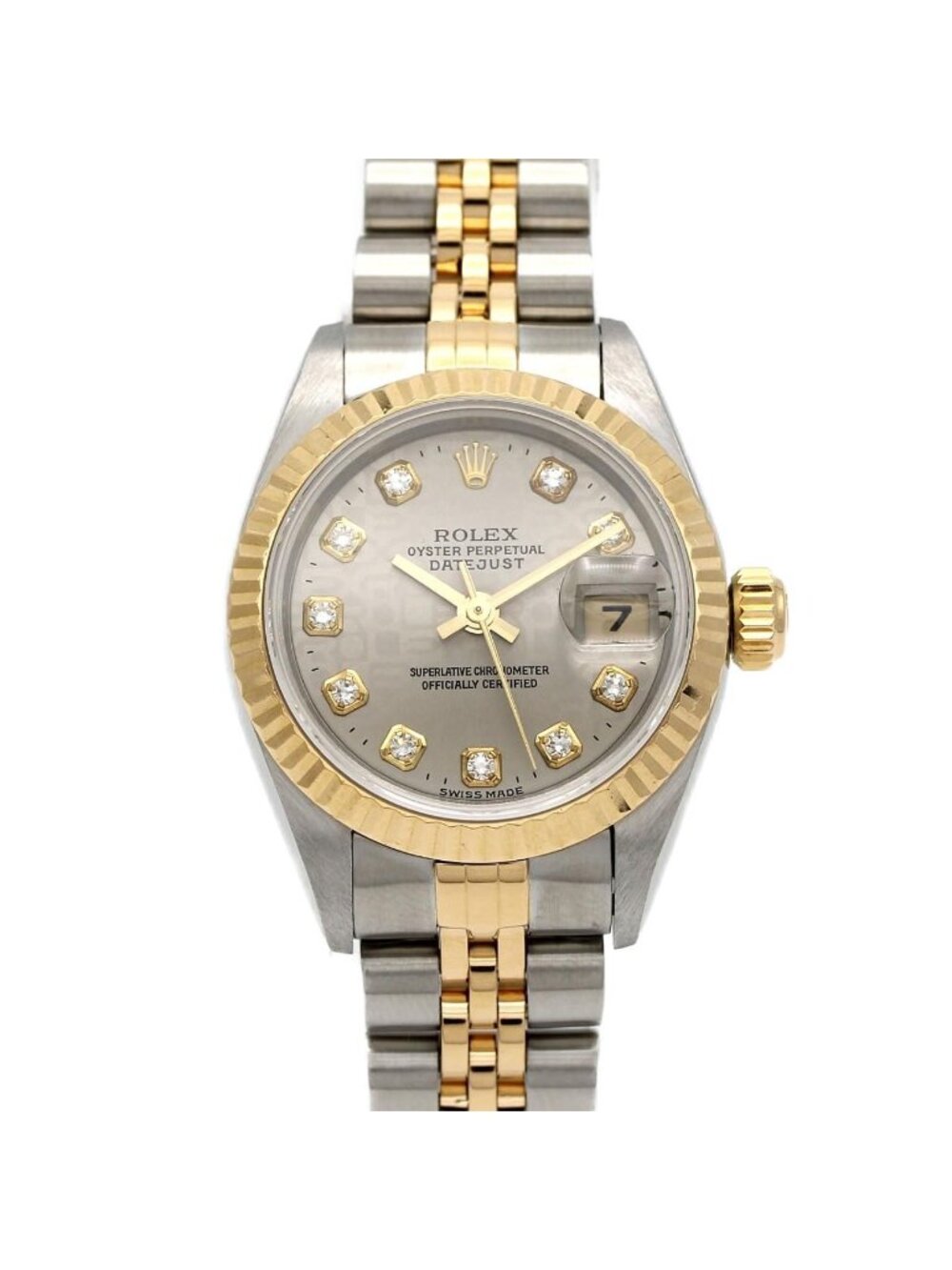 Rolex Datejust Automatic Watch Gold